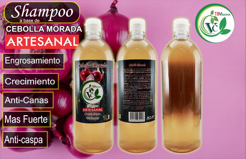 Shampoo Tratamiento Anticaida, Alopecia, Caspa Tbvisana