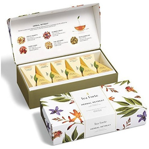 Tea Forté Herbal Retreat Petite Presentación Box Tea Sa