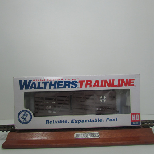Escala Ho Walthers Vagão Atsf 94135 Santa Fé Jorgetrens (Usado)