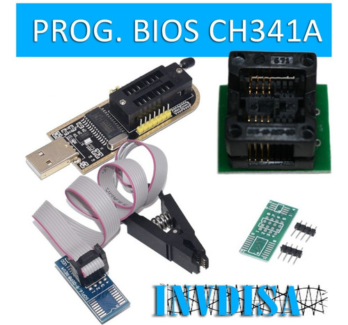 Programador Para Eeprom Bios Ch341a Mini (Usado)