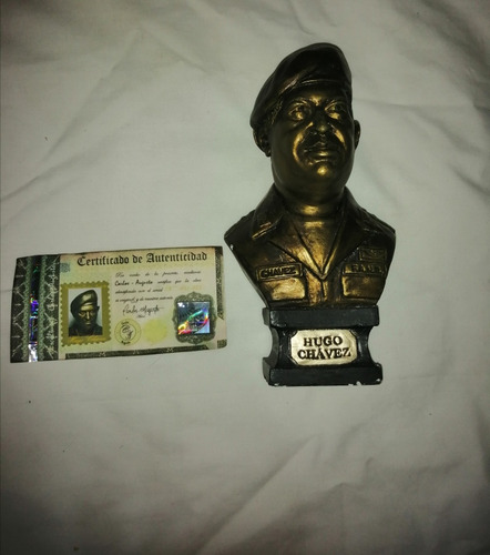 Busto Miniatura De Hugo Chávez 