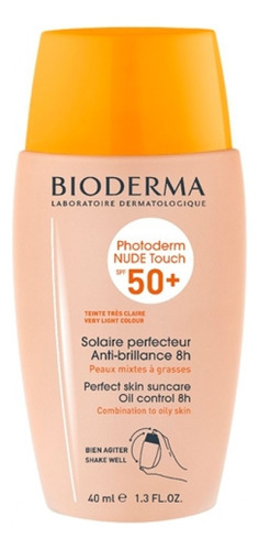 Protetor Solar Facial Photoderm Nude Touch Fps50 Cor Dourado