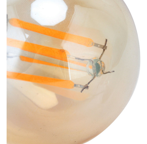 Bombilla De Filamento Led G45 De 4 W, Base E14, Vidrio Vinta