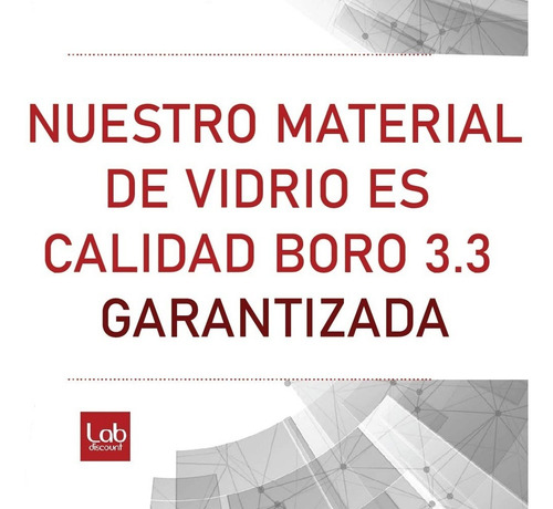 Imagen 5 de 7 de Vaso Vidrio Precipitado Hda Boro 3.3 50ml Importado