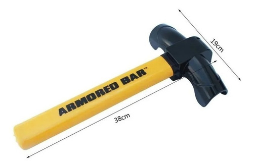 Traba Volantes Anti Robo Seguirdad Auto Tipo T Con 2 Llave