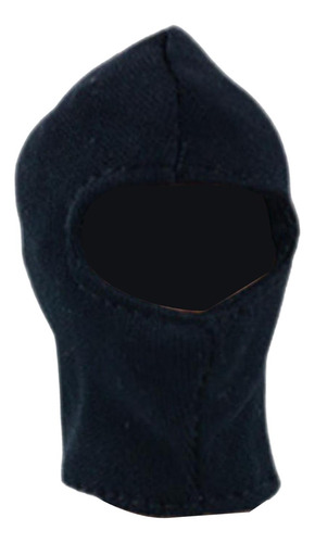 4 :6 Face Cover Dress Up Props Action Figure Accessory Black
