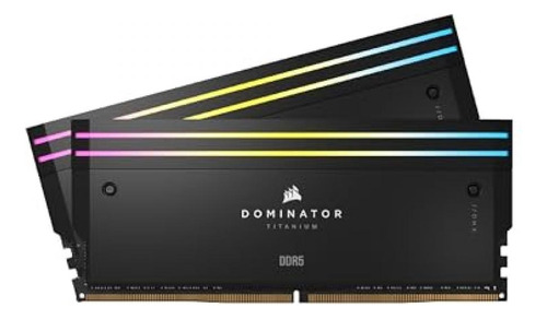 Memoria Ram Corsair Dominator Titanium Rgb 2x32gb 6000mhz 