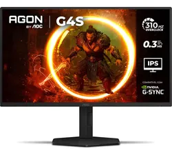 Monitor Gamer AOC AGON G4S 25" 310Hz 0.3ms HDR400 IPS Base Ajustável Preto - Foto oficial e menor preço