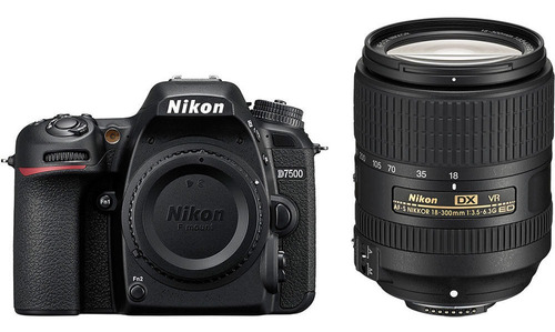 Nikon D7500 Dslr Camara Con 18-300mm Lens Kit