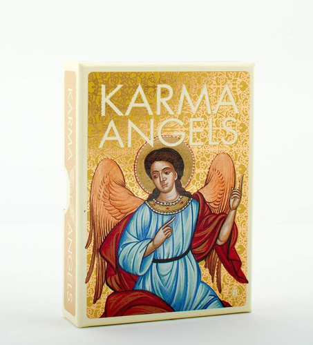 KARMA ANGELS ( LIBRO + CARTAS ) TAROT, de ATANAS ATANASSOV. Editorial LO SCARABEO, tapa blanda, edición 1 en español, 2018