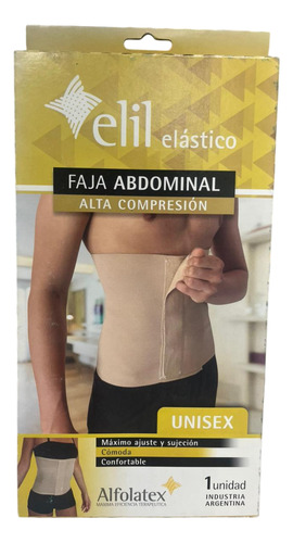 Faja Abdominal Elástica Alta Compresión 1
