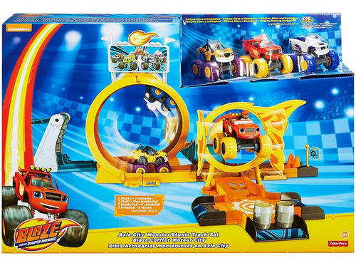 Fisher Price Blaze Set De Juego La Ciudad De Axel