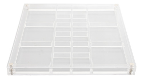 Expositor Acrílico Con Forma De Conchas Marinas, Compacto Y
