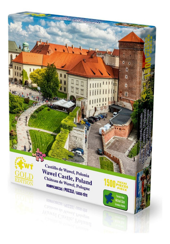 Rompecabezas Wuundentoy Gold Edition Castillo De Wawel, Polinoa 1500 Pzs