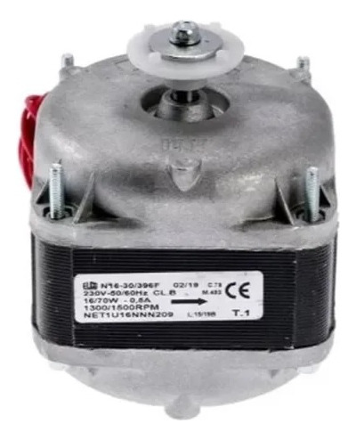 Micro Motor Elco 1/20 220v N16/30 Freezer Balcão C/ Helice