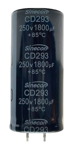 Capacitor Electrolítico 1800uf 250v Para Inversor Soldador