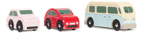Conjunto De Brinquedos Para Carros Le Toy Van Retro Metro 3