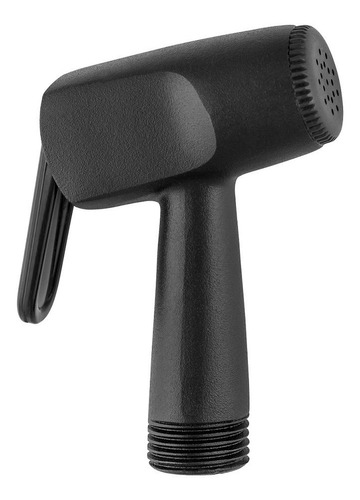 Ducha Higiênica Black/preta - Flex 1,2 M - 1/4 De Volta - 60