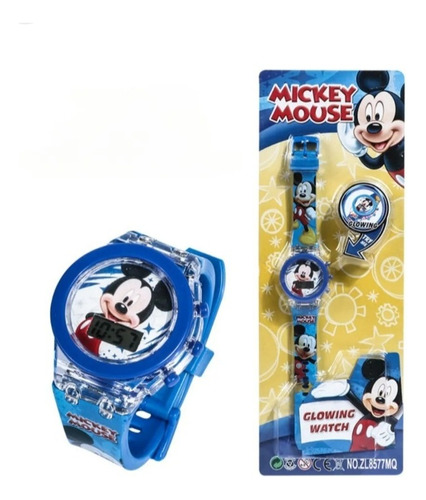 Reloj De Pulsera Digital Dibujos Animados Para Niños Mickey