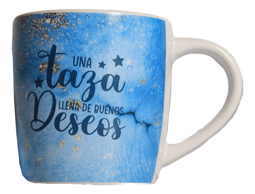 Tazas Mugs Porcelana Nico Calidad Superior - Buenos Deseos