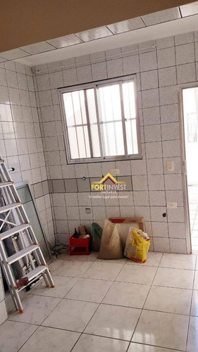 Casa Com 2 Dormitórios À Venda, 96 M² Por R$ 550.000,00 - Canto Do Forte - Praia Grande/sp - Ca0156