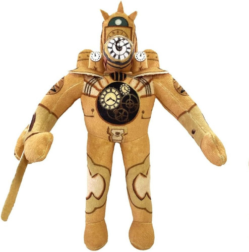 Nuevas Figuras De Inodoro Skibidi Titan Clockman Plush Hallo