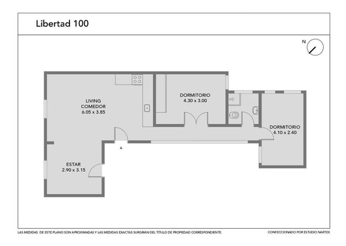Imagen 20 de 26 de Departamento En Venta Libertad 160 Tres Ambientes A Nuevo