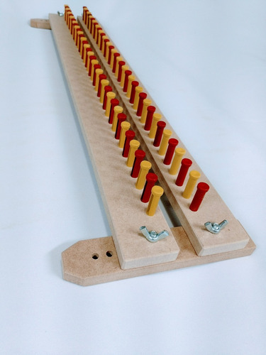 Kit Tear De Pino Plástico Regulável 50 Cm E 25 Cm + Agulha