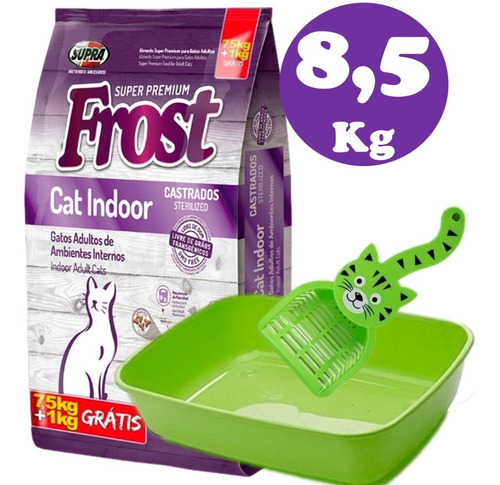 Frost Cat Indoor 8.5kg + Comedero Automatico