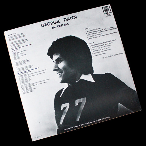 Imagen 2 de 4 de ¬¬ Vinilo Georgie Dann / Mi Cafetal Zp