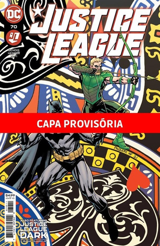 Liga Da Justiça - 06/64, de V., Ram. Editora Panini Brasil LTDA, capa mole em português, 2022