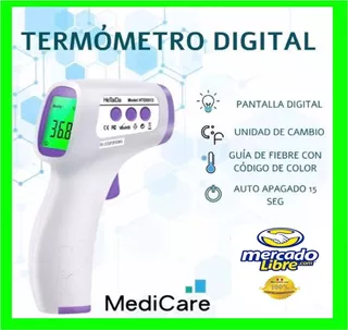 Termometro Digital Infrarrojo - Sin Contacto