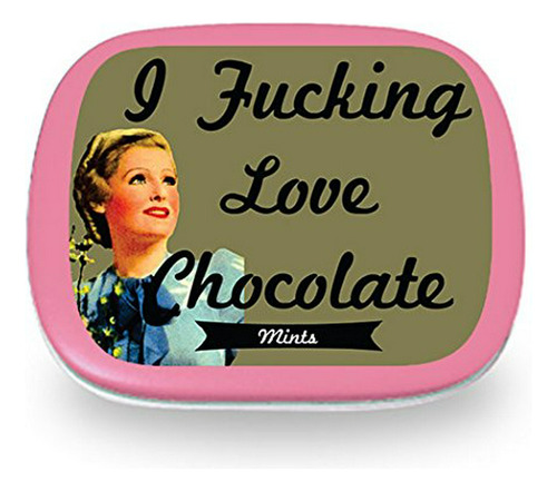 Mentas I F*cking Love Chocolate Mints - Regalo Divertido Del