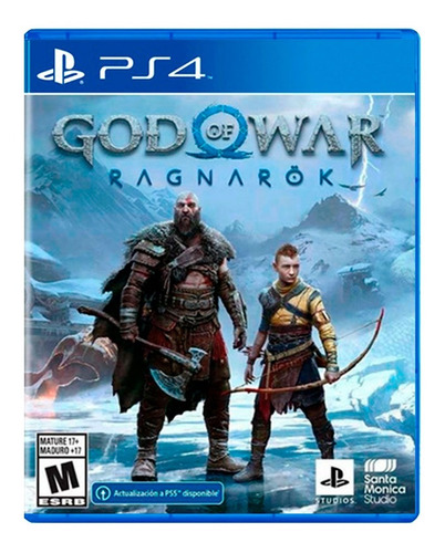 God Of War Ragnarok Ps4 Juego Físico Original Sellado Nuevo 