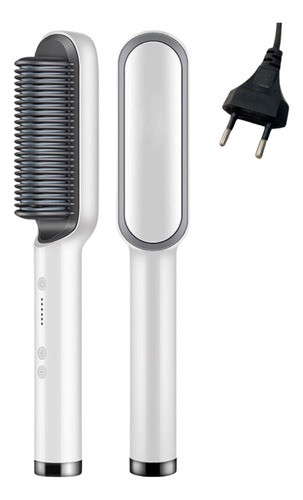 Escova Alisadora 3 Em 1 Seca Alisa E Modela Premium Bivolt