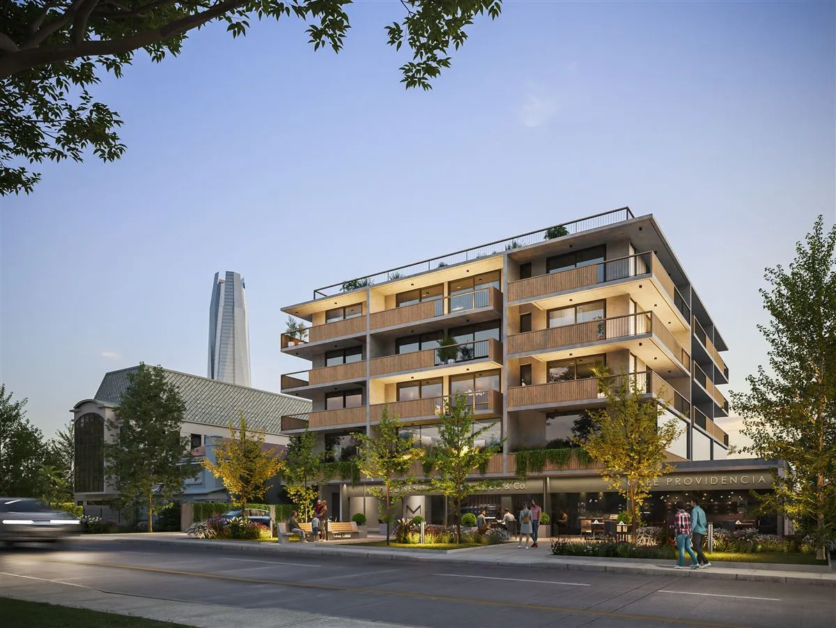 Imagen 1 de 5 de Departamento En Venta Providencia, 1 Dormitorio Y 1 Baño