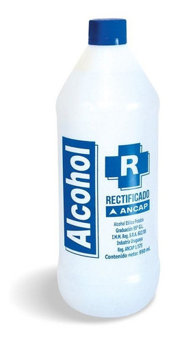 Alcohol Rectificado Ancap 1 Litro