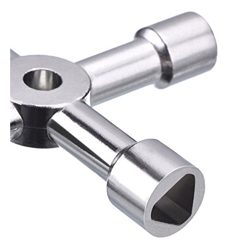 Llave De Gas Meter Box Key, 4 Vías, Multifuncional, Apta Par
