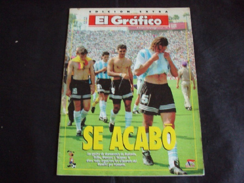 Revista El Grafico Extra # 76 - Mundial '94 Argentina Rumani