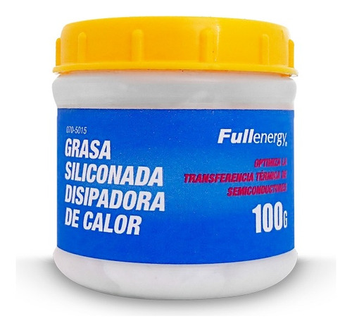 Grasa Siliconada Disipadora Pote 100gr Fullenergy