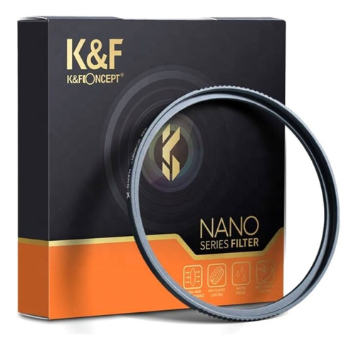 Filtro Uv 62mm Mcuv Nano X Series K&f Concept