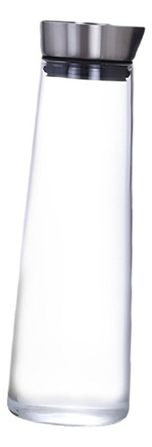 . Jarra De Agua Fría, Botella De Agua De Vidrio Con Tapa