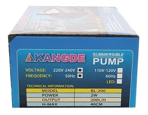 Imagen 3 de 10 de Bomba Motor Fuentes De Agua Feng Shui Cascadas Sin Led 2w