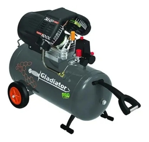 Compresor 100 Lts. 3 Hp. Gladiator Pro Ce710/220/50 Tyt