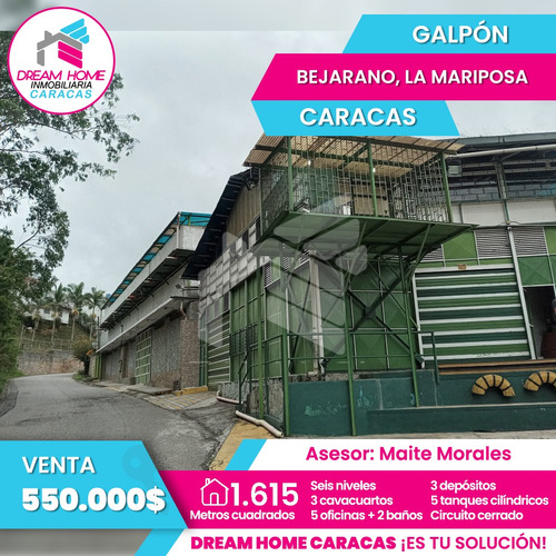 Galpón En Venta Sector Bejarano, Subida De La Mariposa  Caracas