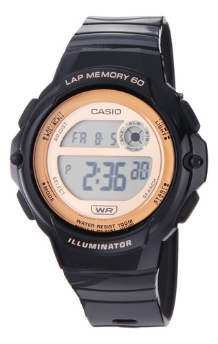 Reloj Pulsera Casio Illuminator Led Con Batería De 5 Años