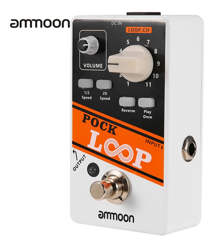 Ammoon Pock Looper - Pedal Para Guitarra (11 Unidades)