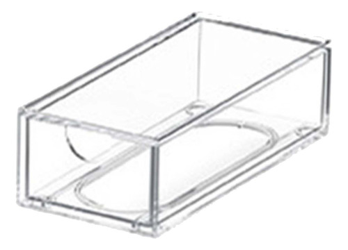 2 Cajón De Almacenamiento Apilable Transparente, S