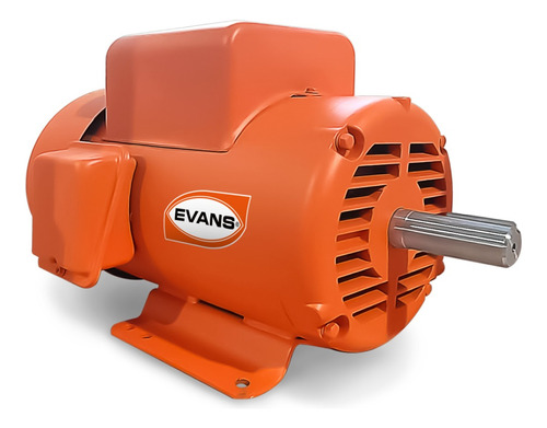 Motor Eléctrico Evans Para Bomba Uso Gral 5hp 127v/220v 4pol Color Naranja Fase eléctrica Monofásica Frecuencia 60 Hz