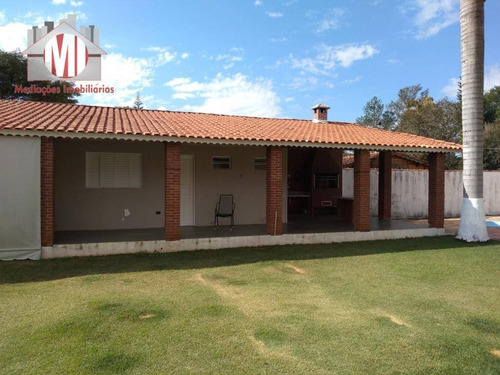 Chácara Com Escritura, 04 Dormitórios À Venda, 1036 M² Por R$ 650.000 - Mostardas - Monte Alegre Do Sul/sp - Ch0241